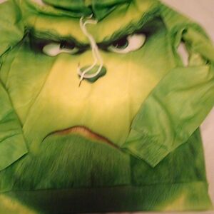 Men's Green Grinch Hoodie